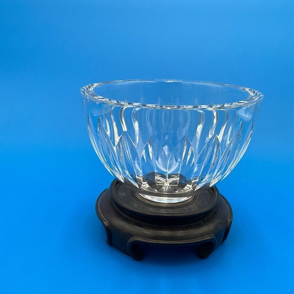VINTAGE ORREFORS Swedish Crystal Round Bowl